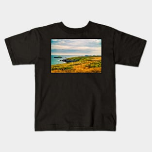 St Davids Peninsula - Coastal Scenery - Pembrokeshire, Wales Kids T-Shirt